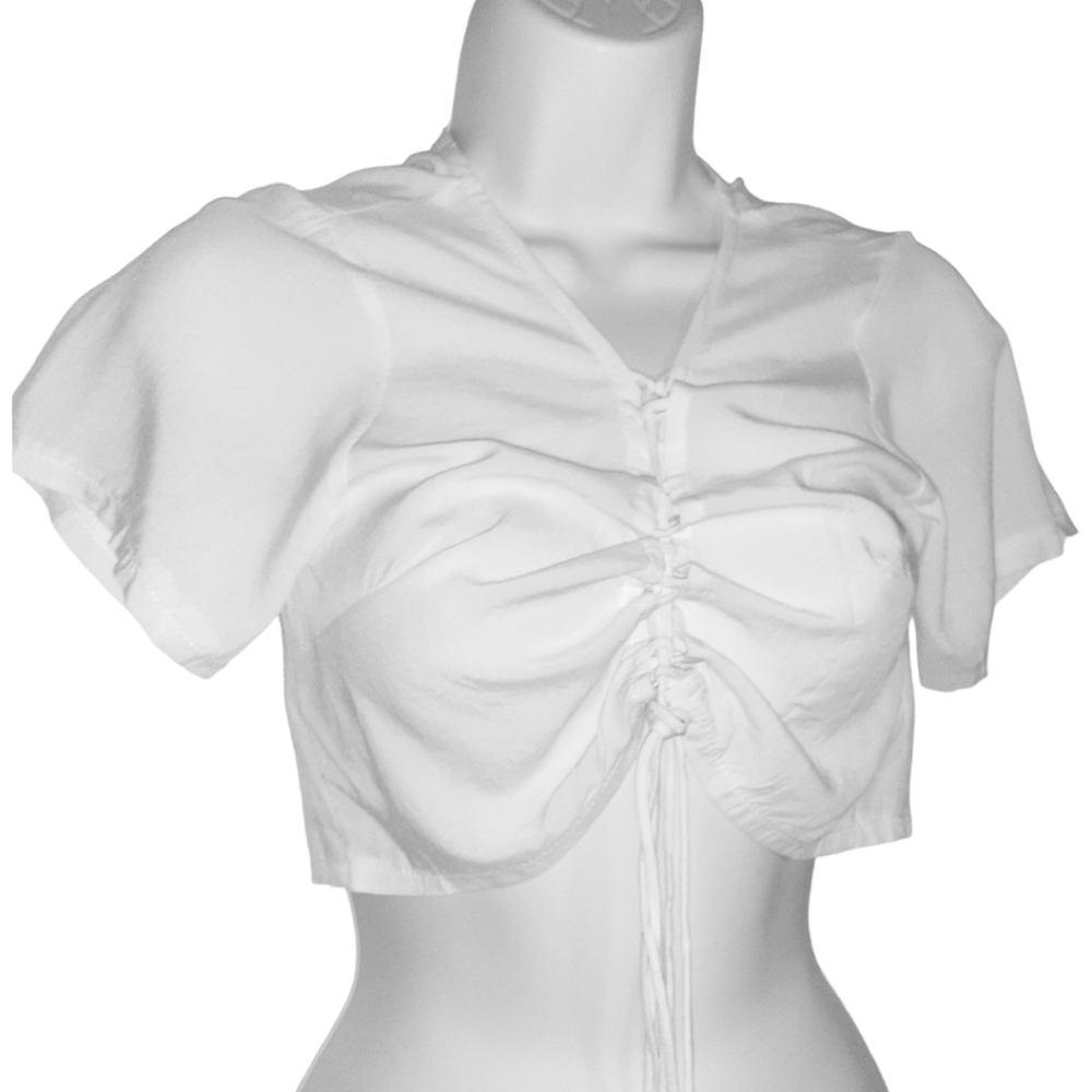 SEEK The Label Lace Up Crop Top